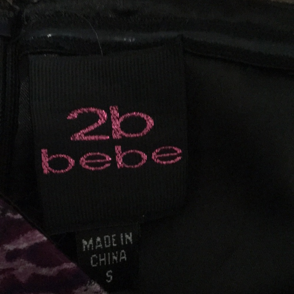 Purple 2b bebe mini dress. - Picture 4 of 4
